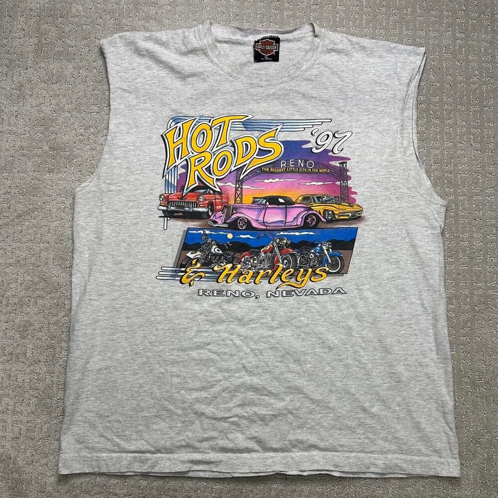 Harley-davidson Reno Casino tank top